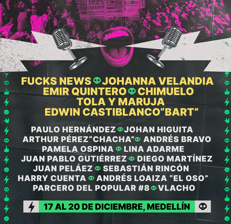 Cartel de Free Comedy Fest