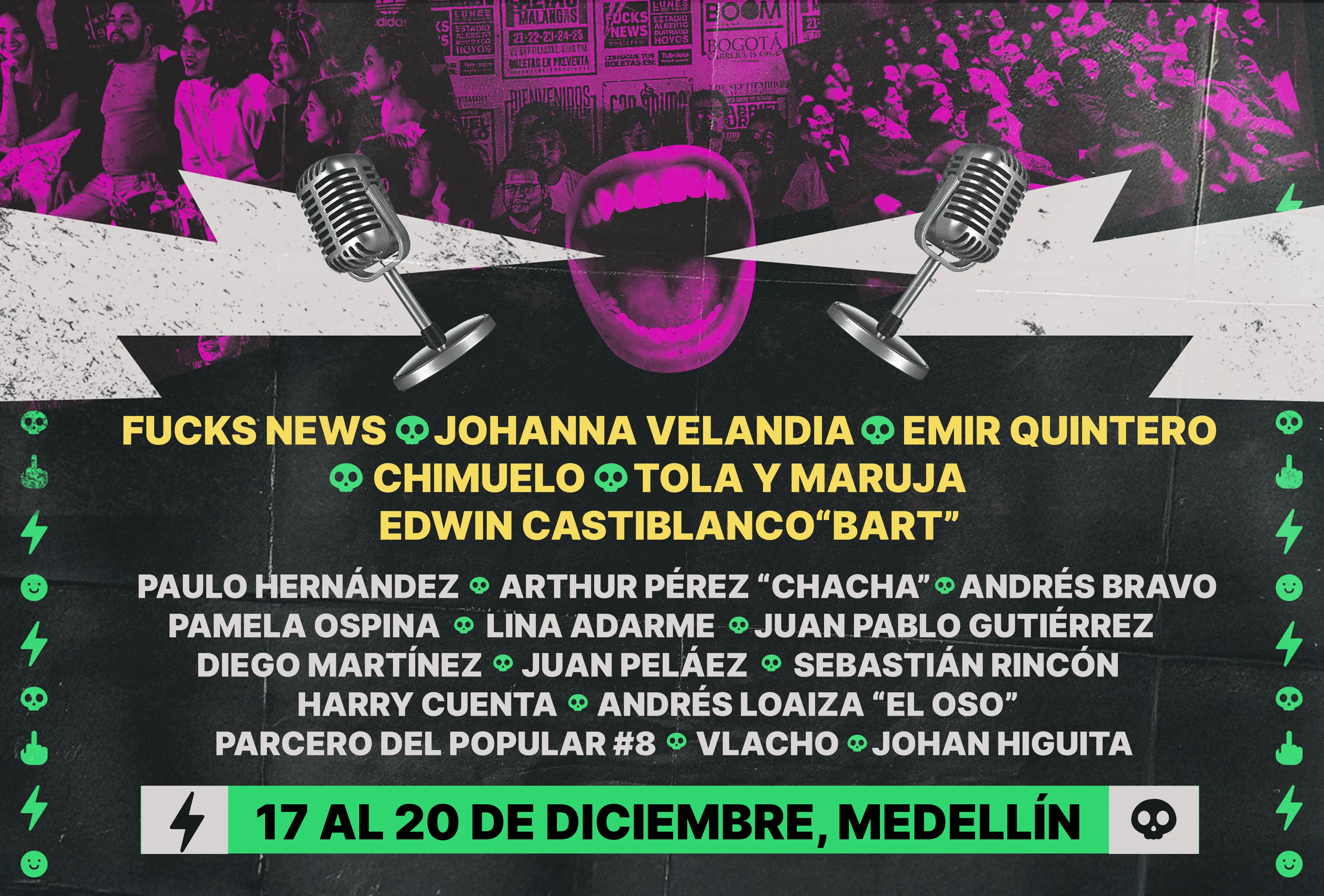 Cartel de Free Comedy Fest