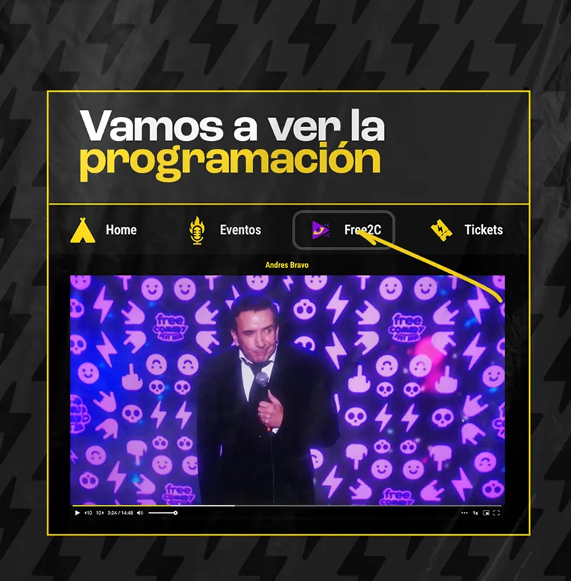 Disfruta los shows en vivo